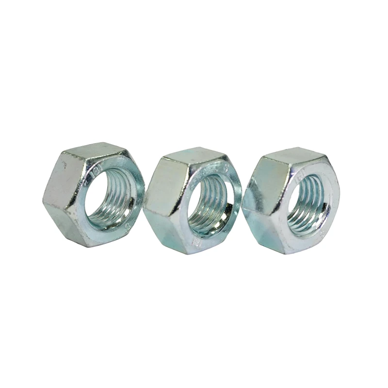 Carbon Steel Hex Nut Zinc Plated factory